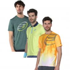 PACK T-SHIRT COGNE, ARANJU ET POLO BULLPADEL ALBIRES