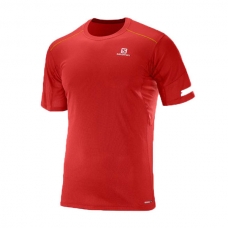CAMISETA SALOMON AGILE ROJO 392608