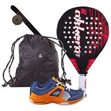 Pack Akkeron Atlas Magenta R X6, Zap Bullpadel y Bolsa Siux