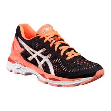 ASICS GEL KAYANO 23 MUJER NEGRO SALMON T696N 9093