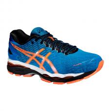 ASICS GEL NIMBUS 18 AZUL NARANJA T600N 3930