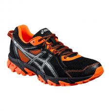 ASICS GEL SONOMA 2 NEGRO NARANJA T634N 9093