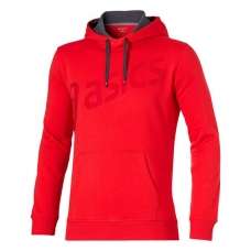 Sudadera Asics Logo Hoodie Roja 125085 0672