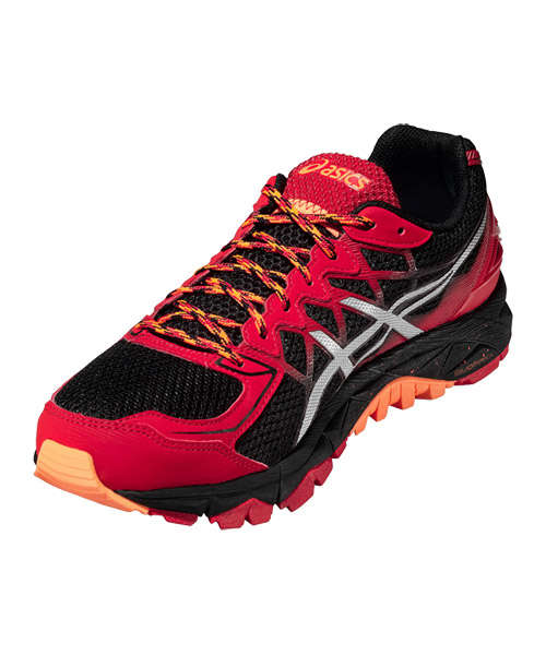 zapatillas asics rojas