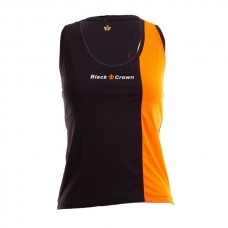 Camiseta Black Crown Berna Naranja Negro