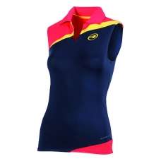 Polo sin Mangas Bullpadel Dornillas Azul Marino