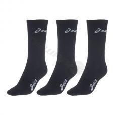 CALCETINES ASICS 3PPK CREW SOCK NEGRO