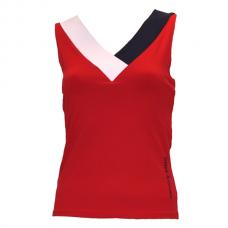 Camiseta Black Crown Lyon Roja Blanco