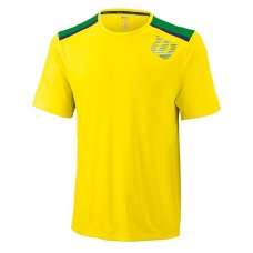 Camiseta Wilson Sp Linear Blur Print Crew Amarilla