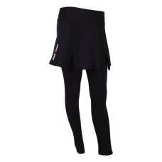 Falda Black Crown Leggins Bristol Negro Rojo