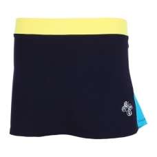 Falda Navy, Celeste y Amarillo