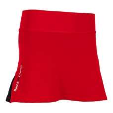 Falda Black Crown Dublin Rojo Negro