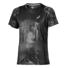 Camiseta Asics Fuzex Printed Gris Oscuro