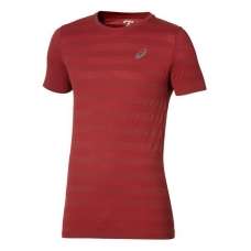 Camiseta Asics Fuzex Seamless Tee Granate