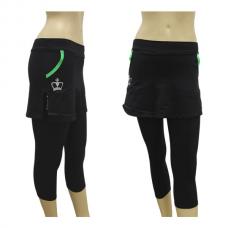 Falda Black Crown Pirata Manaus Negro Verde 122001802