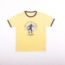 CAMISETA JHAYBER ALGODON JUNIOR AMARILLA