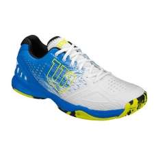 Wilson Kaos Comp Blanco Azul WRS321940