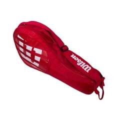 RAQUETERO WILSON MATCH JR TRIPLE ROJO