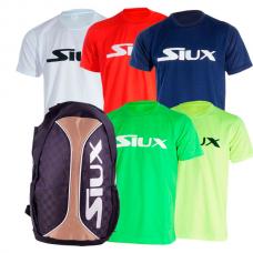 PACK SIUX TRAIL 2.0 GOLD Y 5 CAMISETAS SIUX