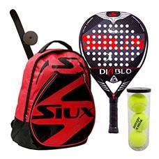 Pack Siux Diablo Junior y mochila Siux Roja