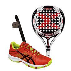 PACK NOX STINGER JR 2.1 Y ASICS GEL SOLUTION SPEED