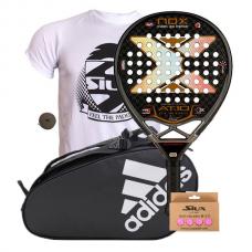 PACK NOX AT10 LUXURY GENIUS ET SAC DE PADEL ADIDAS CONTROL CRB