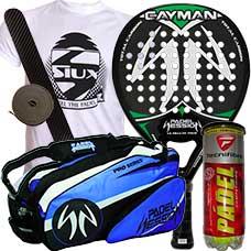 Pack Padel Session Cayman y paletero Padel Session