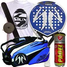 Pack Padel Session V Force y paletero Padel Session