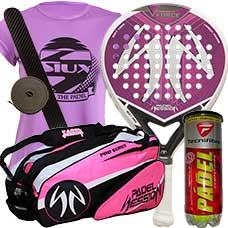 Pack Padel Session V Force Lady y paletero Padel Session