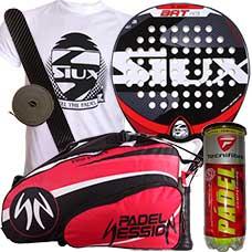 Pack Siux Bat Pro y paletero Padel Session
