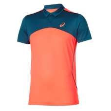 Polo Asics Padel Players Azul Coral