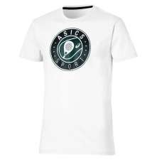 CAMISETA ASICS PADEL SS GRAPHIC TOP BLANCA