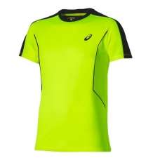 CAMISETA ASICS PADEL SS TOP AMARILLA FLUOR