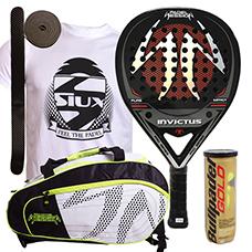 PACK PADEL SESSION INVICTUS Y PALETERO MATRIX 4