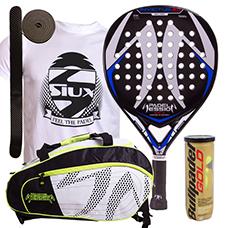 PACK PADEL SESSION INVICTUS 2.0 Y PALETERO MATRIX 3