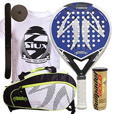 PACK PADEL SESSION V FORCE Y PALETERO MATRIX 4