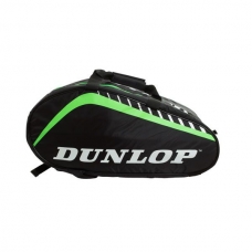 Paletero Dunlop Play Negro Verde