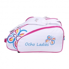 Paletero Ocho Padel Ladies Blanco