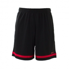 PANTALON CORTO SIUX CALIXTO NEGRO ROJO