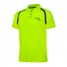 Polo Asics Padel Match Men Safety Yellow