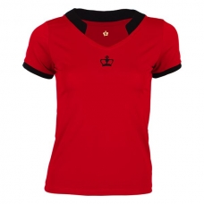 Polo Black Crown Oxford Rojo Negro