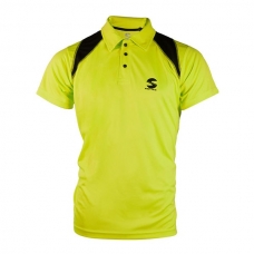 POLO PADEL SOFTEE REFLEX AMARILLO FLUOR NEGRO