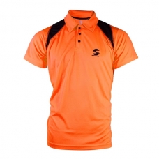 POLO SOFTEE REFLEX NARANJA FLUOR NEGRO