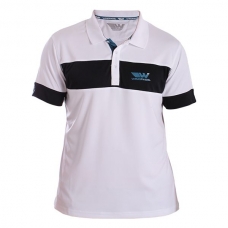 Polo Wingpadel Theo Blanco Negro