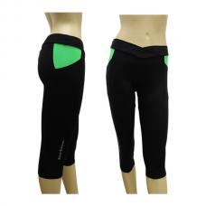 Pantalon Pirata Black Crown Negro Verde 124001802