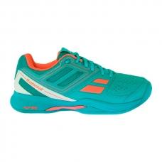 Zapatillas Babolat Pulsion Bpm Clay Mujer Padel Azul