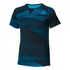 ASICS T SHIRT SHORT SLEEVE PRINT BLU