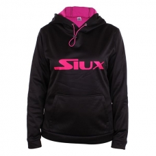 Softshell Siux Sils Mujer Negro Fucsia