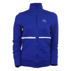 SUDADERA OCHO PADEL CREMALLERA AZUL BLANCO