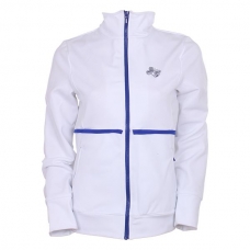 SUDADERA OCHO PADEL CREMALLERA BLANCO AZUL
